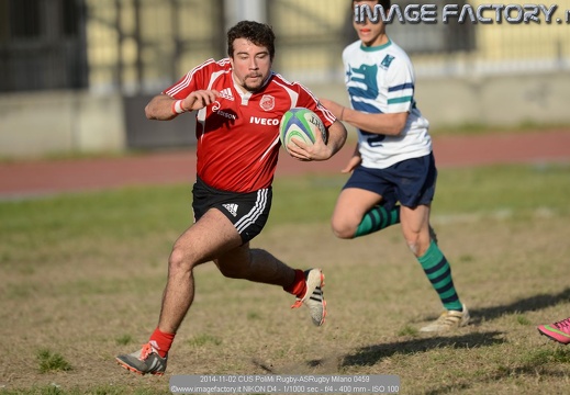 2014-11-02 CUS PoliMi Rugby-ASRugby Milano